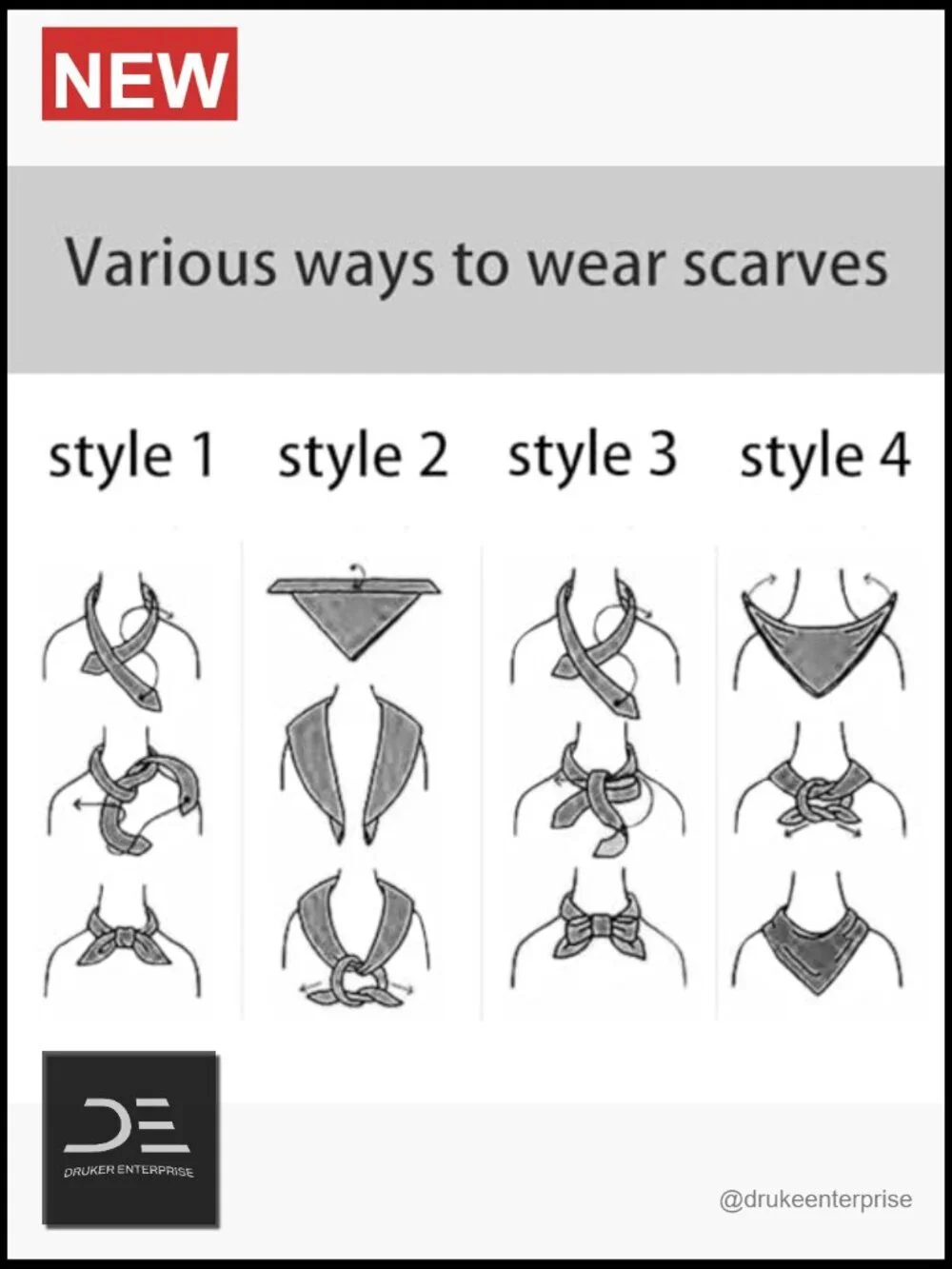 Square Satin Scarf for Women Fashion Neck Scarf Hair Scarf Bag Scarf
